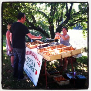 Vente fruits et légumes de Lionel Moins au Lou Pataclet Vente fruits et légumes de Lionel Moins au Lou Pataclet